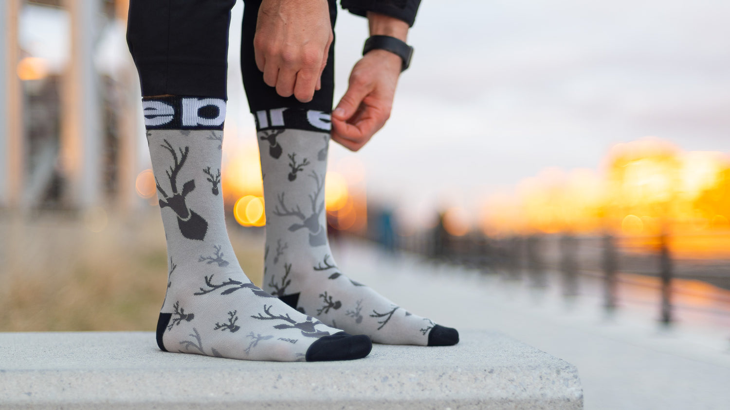 Funky Deer Socks - Rebel Fashion Funky Socks