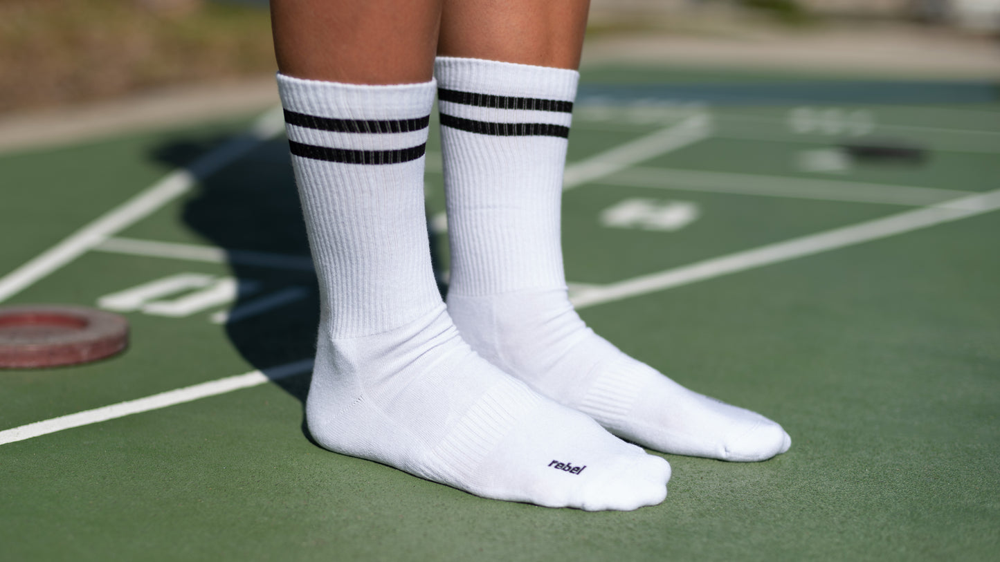 Slouchy White Socks Bundle