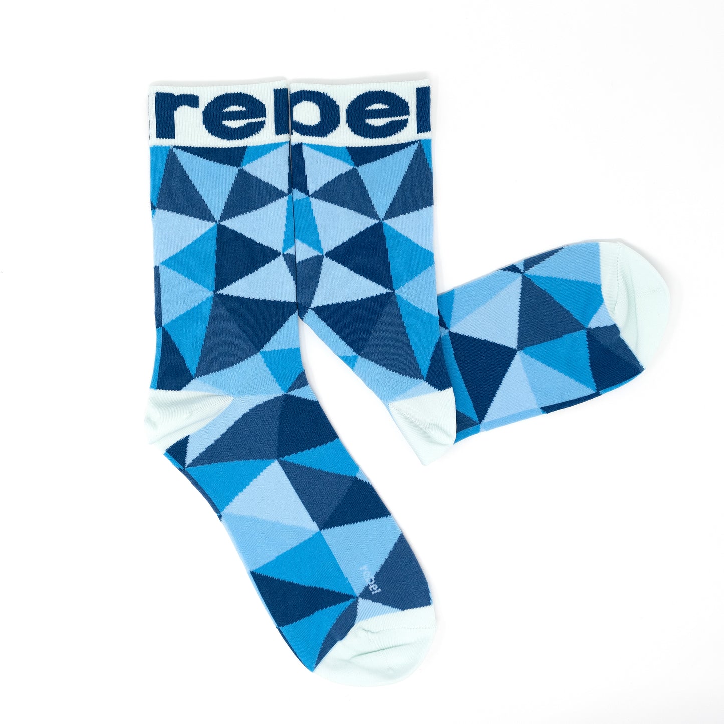 Stand out from the crowd with Rebel Fashion's Dress Blue Socks!