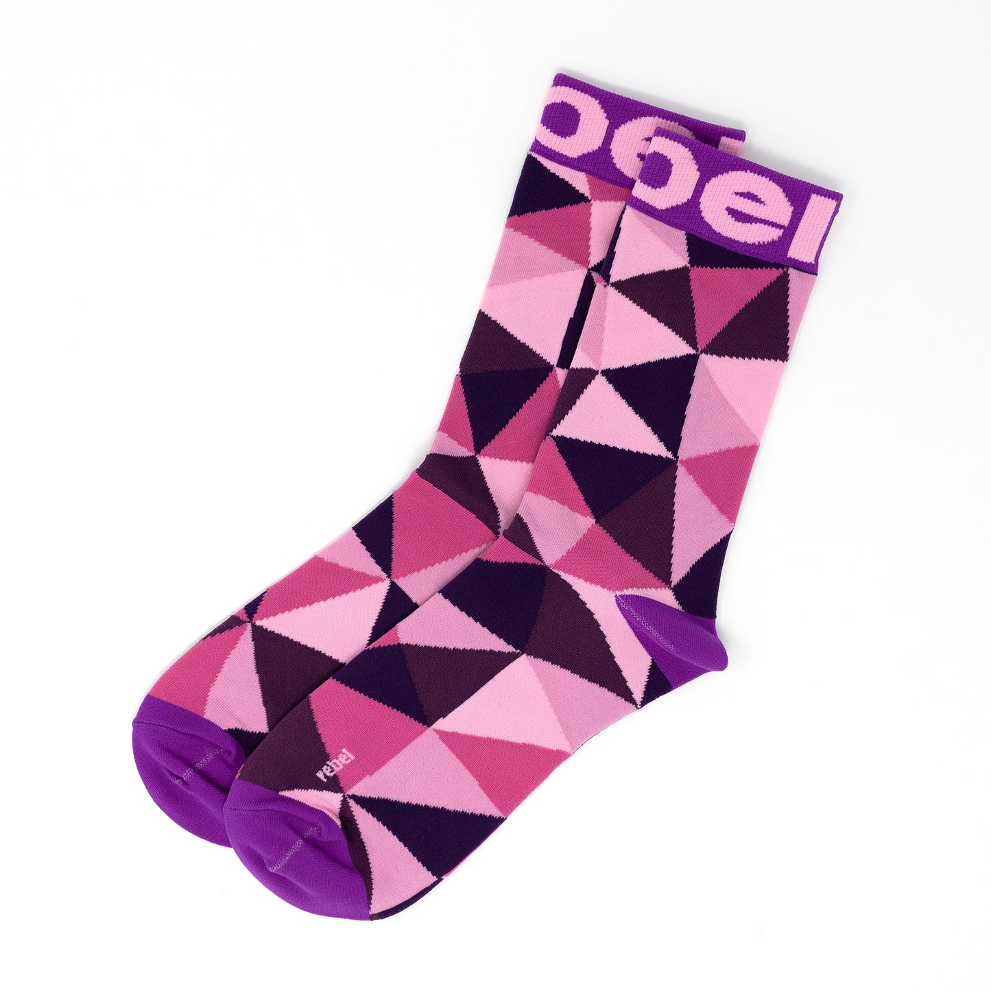 Elevate your dress game with Rebel Fashion's Dress Purple Socks!