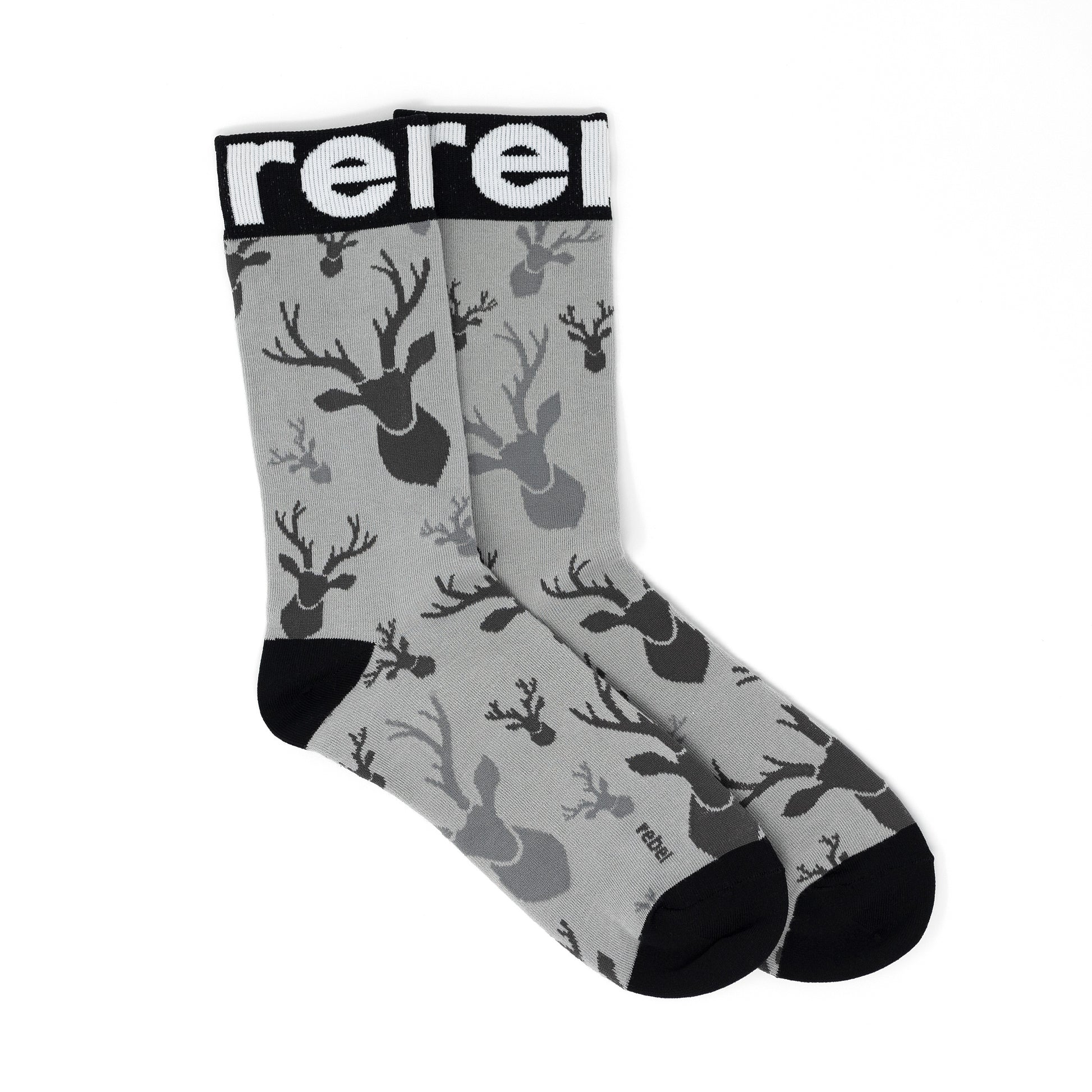 Our Funky Deer Socks are perfect for anyone who wants to add a touch of fun to their outfit.