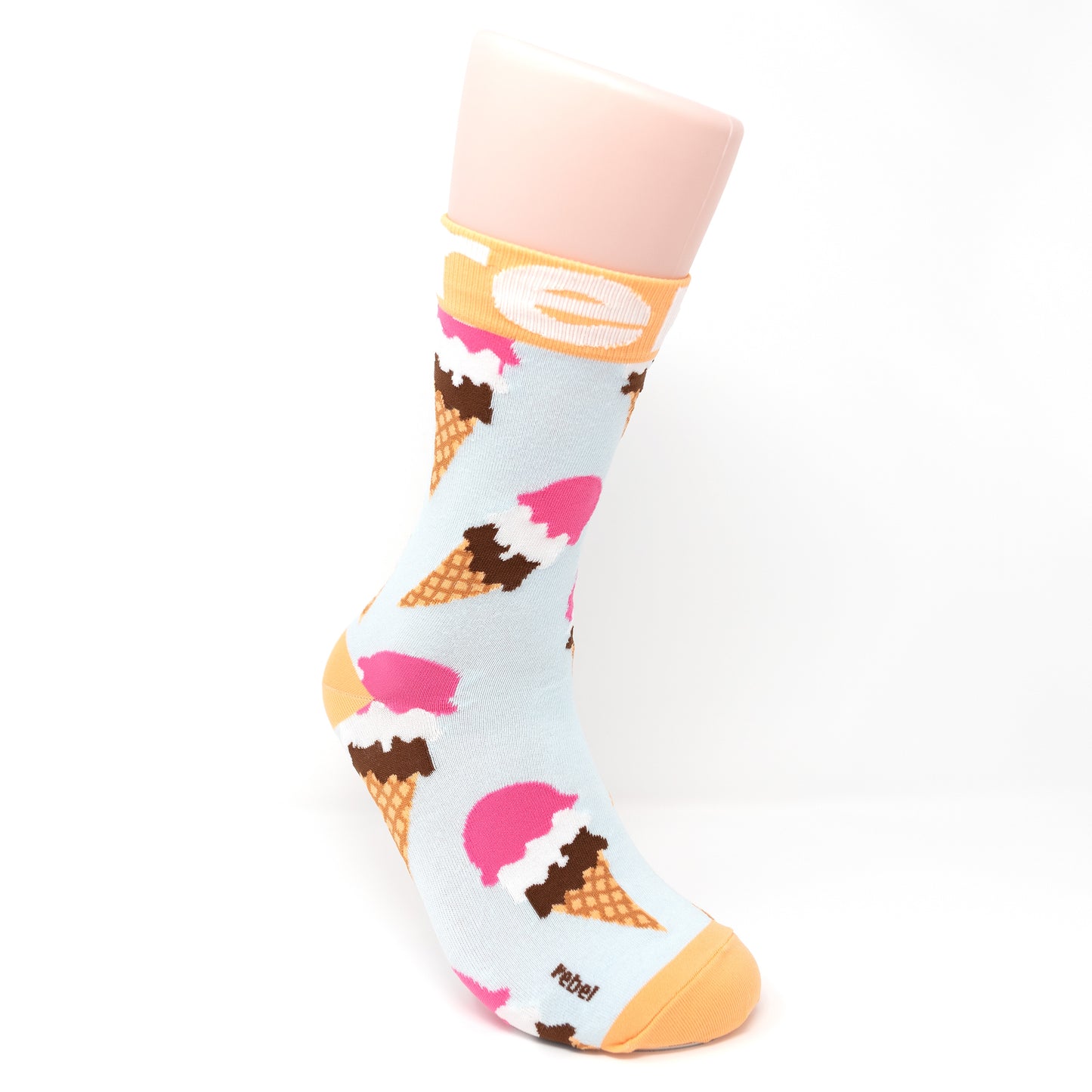 Featuring a playful and vibrant design inspired by everyone's favourite summer treat, these socks are perfect for anyone who loves to add a little fun to their wardrobe.