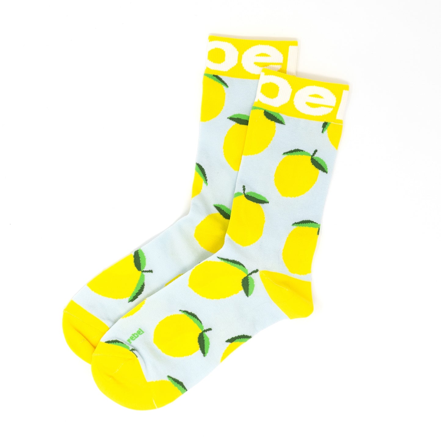 Add a zesty twist to your sock game with Rebel Fashion's Funky Lemon Socks.