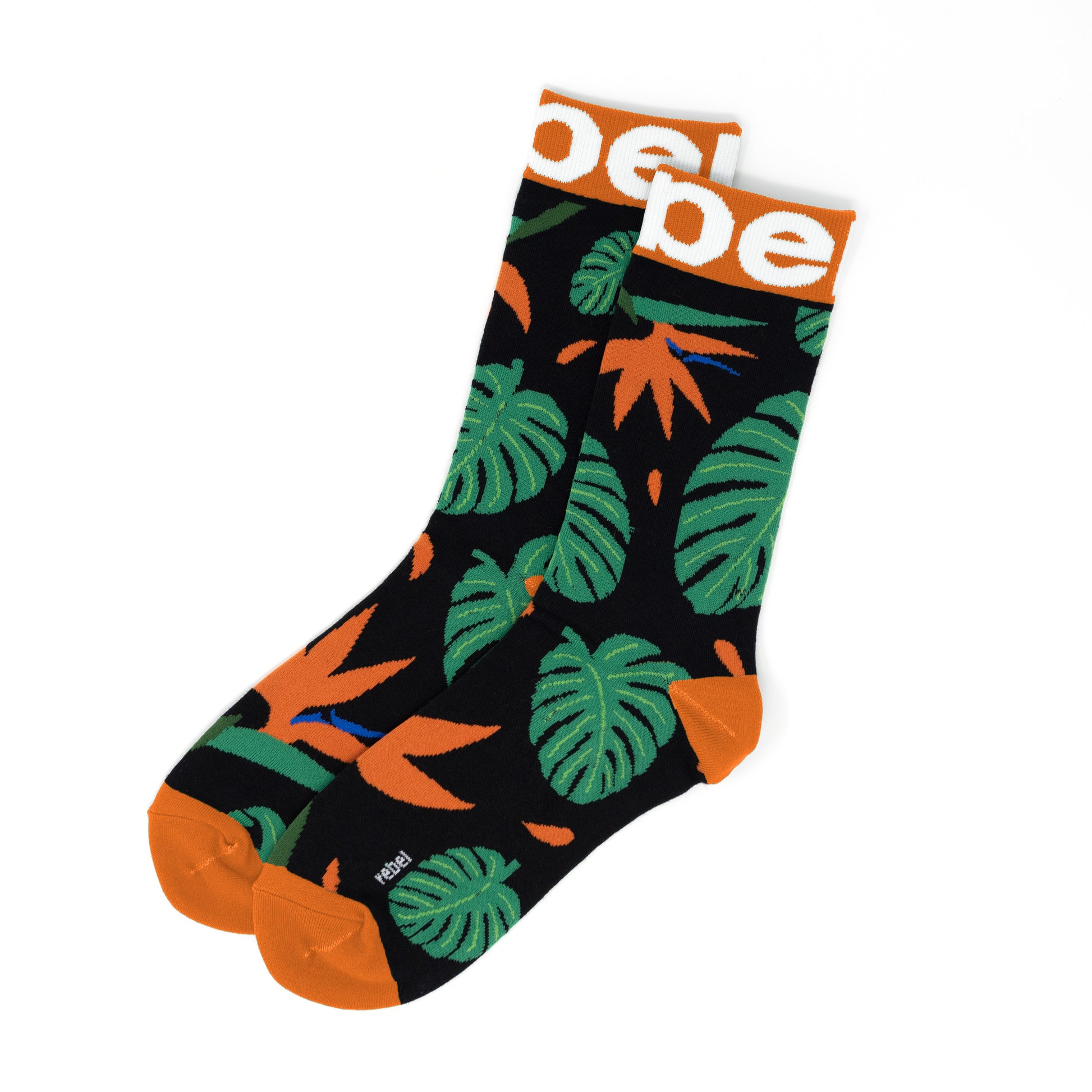 Our Bird of Paradise Flower Socks are perfect for anyone who loves bold and stylish socks.