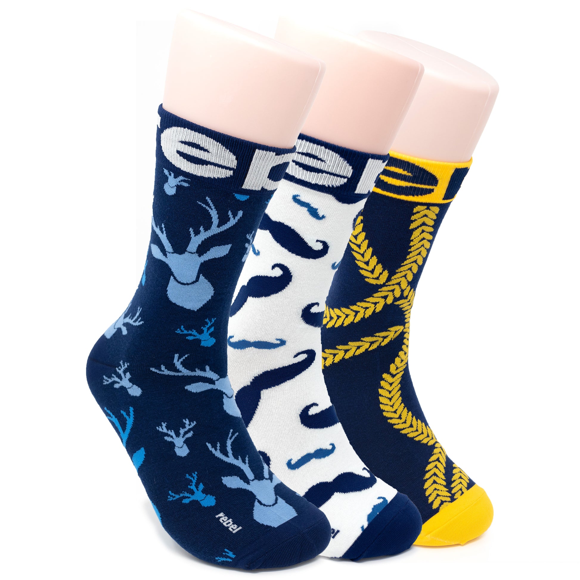 Funky Blue Socks Bundle – Rebel Fashion