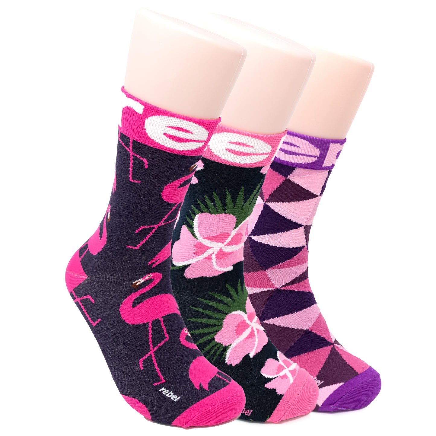 Pink & Purple Socks Bundle – Rebel Fashion